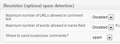 commentluv-premium-spam-detection Commentluv premium optional spam detection settings