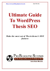 Thesis theme seo guide