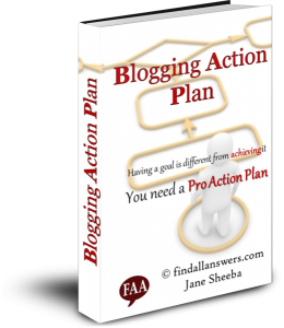 Blogging Action Plan Ebook