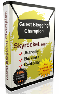 Guest blogging champion