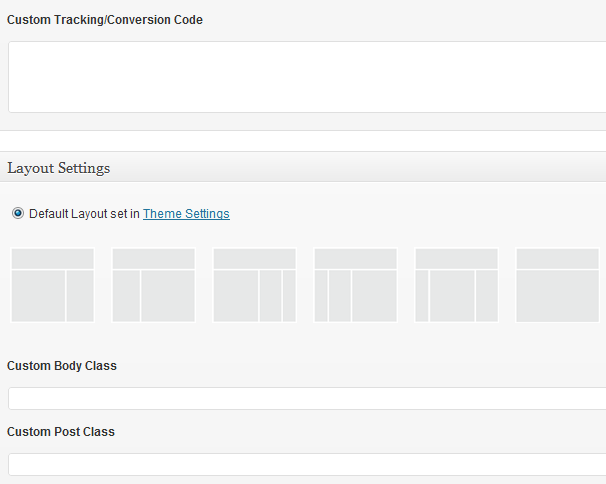 Thesis Vs Genesis - Genesis post options