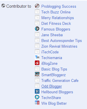Author rank contributor rank