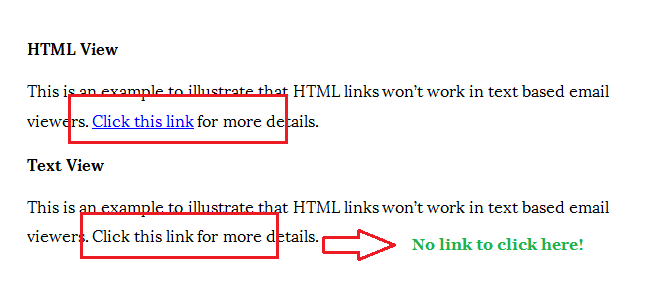 Email marketing mistakes html sample