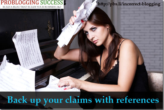 Back up your claims with references Back up your claims with references